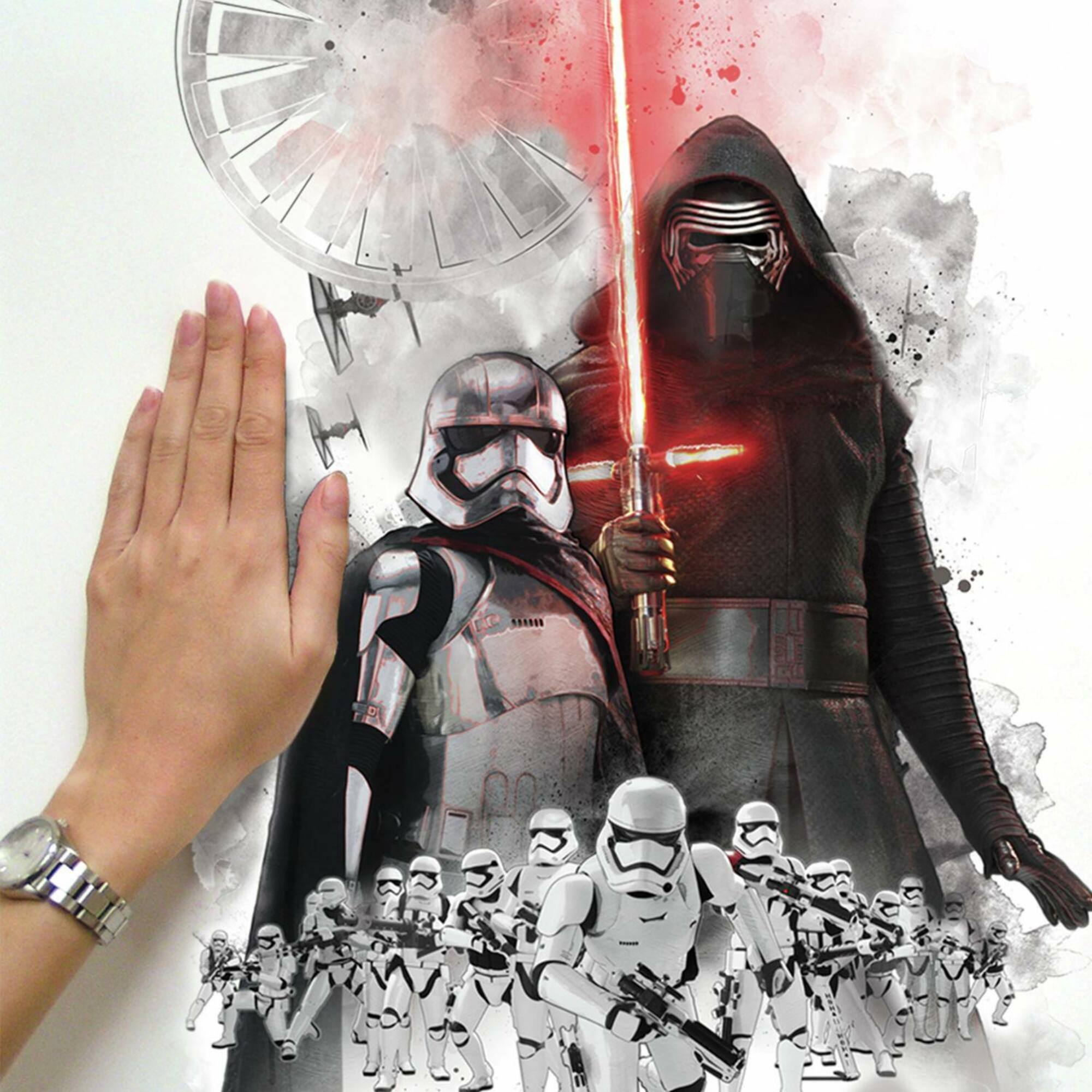 RoomMates Star Wars Episode VII Villains Burst Peel & Stick Giant Wall Decal
